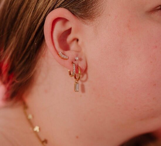 Why Gym-Goers and Runners Are Loving Flat Back Earrings #jewelry #earrings #bevhillsmag #beverlyhills #beverlyhillsmagazine