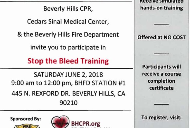 Stop The Bleed Training